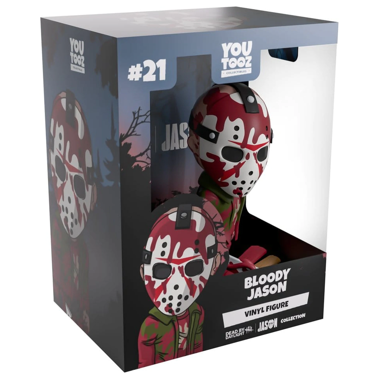 Dead by Daylight Vinyl figura Bloody Jason 12 cm termékfotó