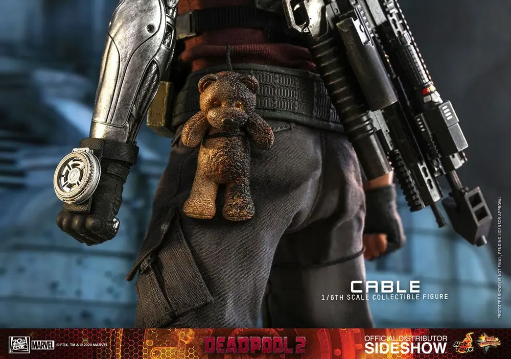 Deadpool 2 Movie Masterpiece 1/6 Cable akciófigura 30 cm termékfotó