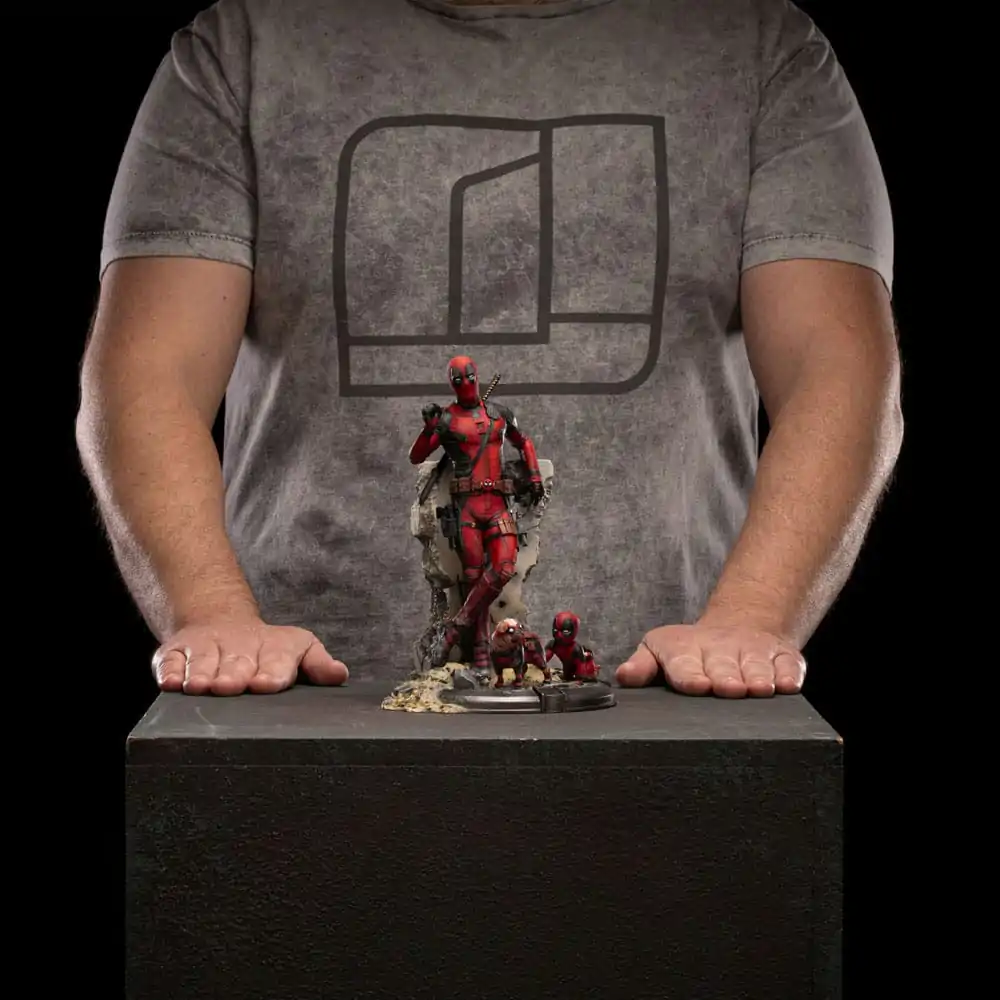 Deadpool 3 Art Scale 1/10 Deadpool szobor figura 21 cm termékfotó