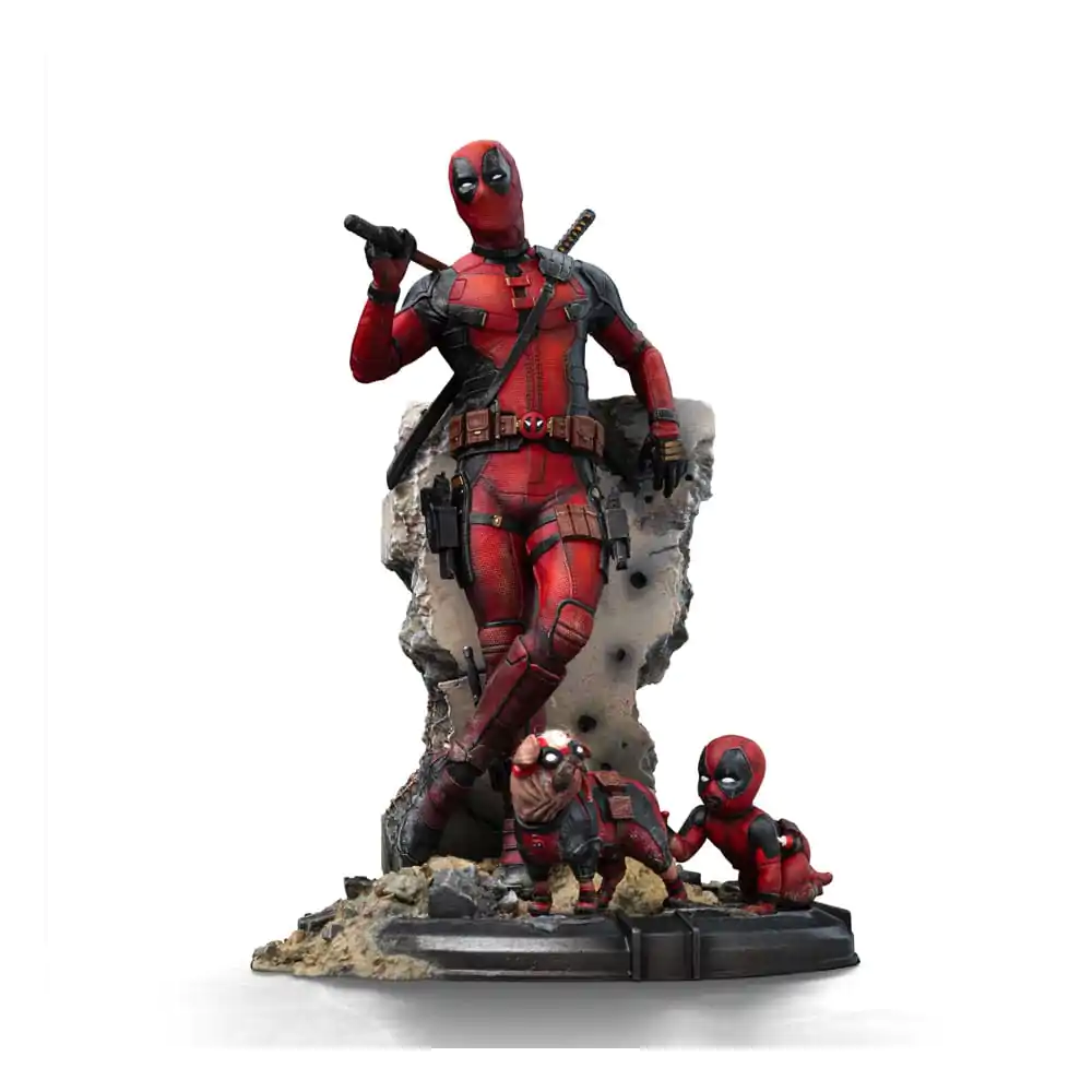 Deadpool 3 Art Scale 1/10 Deadpool szobor figura 21 cm termékfotó