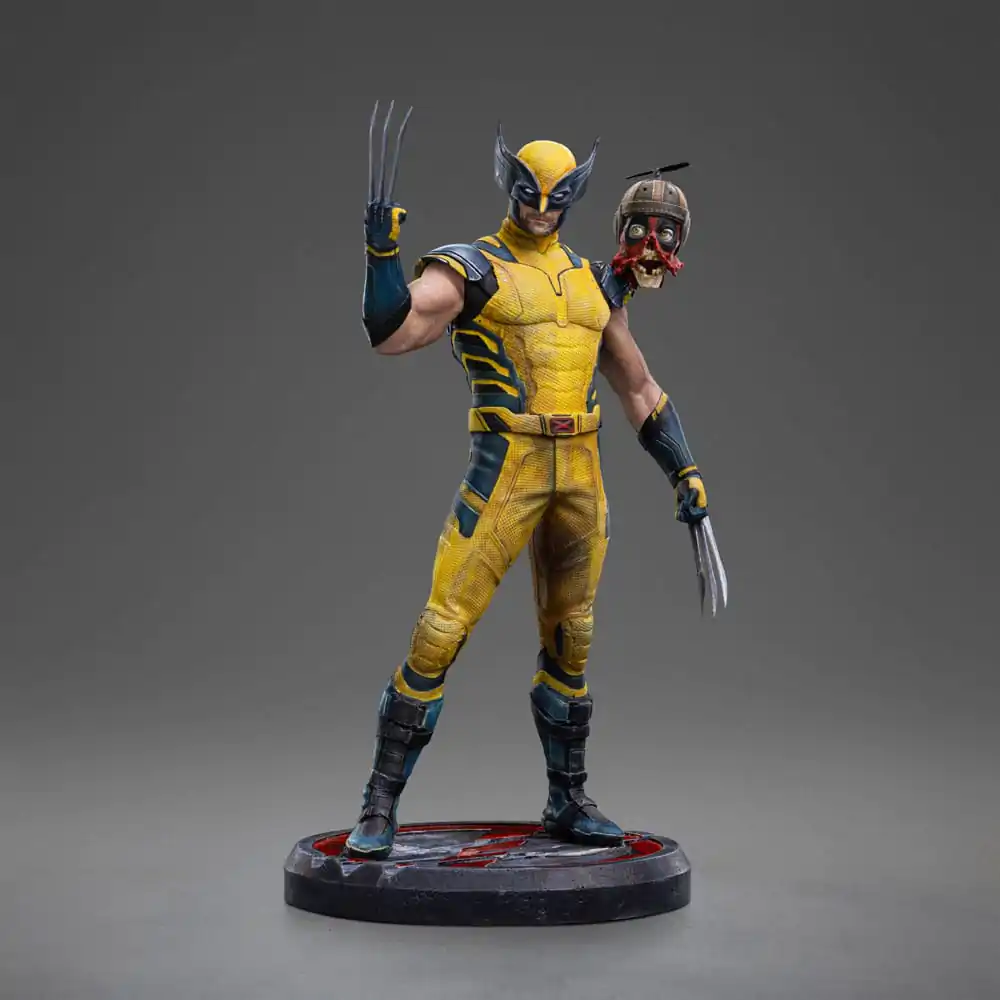 Deadpool 3 Art Scale 1/10 Wolverine & Headpool szobor figura 22 cm termékfotó