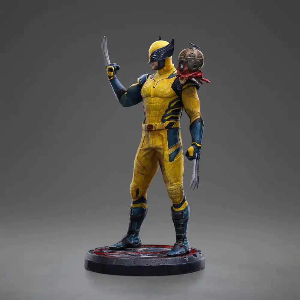 Deadpool 3 Art Scale 1/10 Wolverine & Headpool szobor figura 22 cm termékfotó