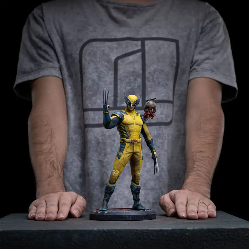 Deadpool 3 Art Scale 1/10 Wolverine & Headpool szobor figura 22 cm termékfotó