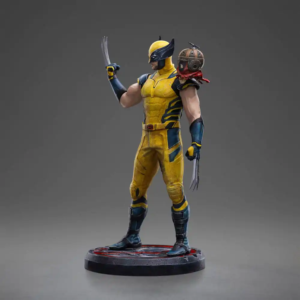 Deadpool 3 Art Scale 1/10 Wolverine & Headpool szobor figura 22 cm termékfotó