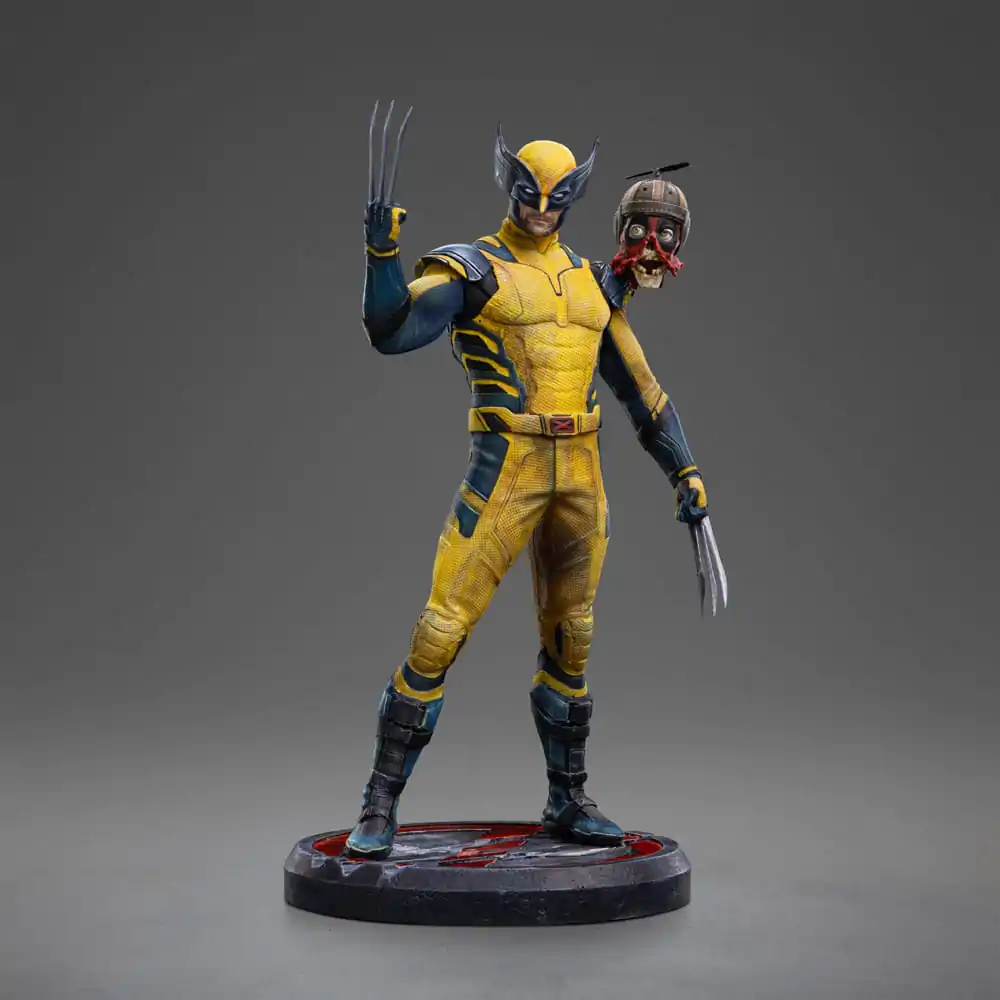 Deadpool 3 Art Scale 1/10 Wolverine & Headpool szobor figura 22 cm termékfotó