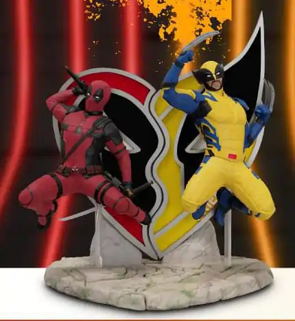 Deadpool 3 D-Stage Deadpool PVC Diorama szobor figura 16 cm termékfotó