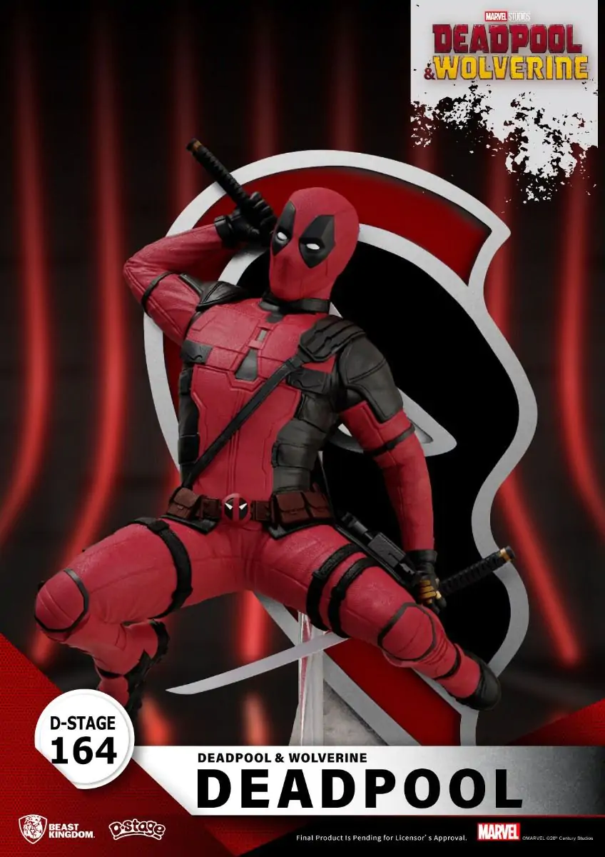 Deadpool 3 D-Stage PVC Diorama szobor figura 16 cm - Deadpool termékfotó