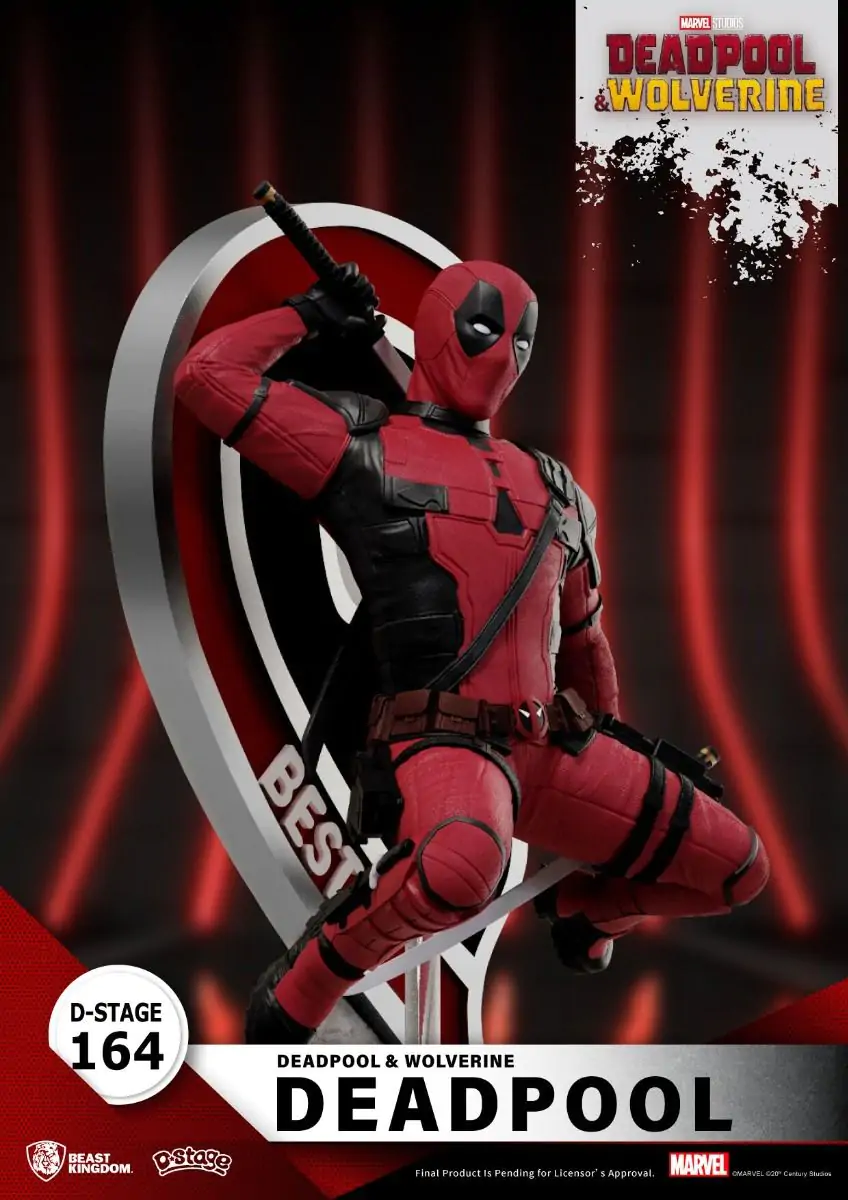 Deadpool 3 D-Stage PVC Diorama szobor figura 16 cm - Deadpool termékfotó