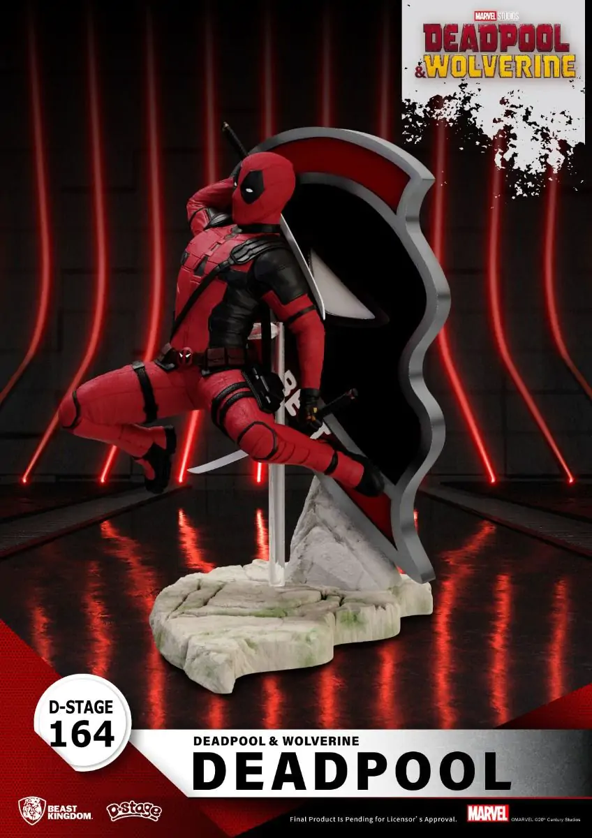 Deadpool 3 D-Stage PVC Diorama szobor figura 16 cm - Deadpool termékfotó