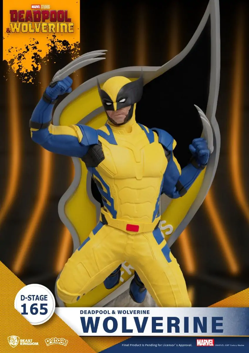 Deadpool 3 D-Stage PVC Diorama szobor figura 16 cm - Wolverine termékfotó