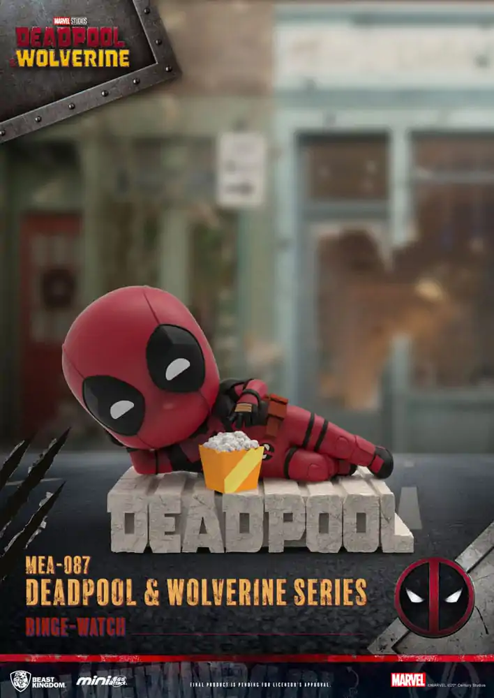 Deadpool 3 Deadpool & Wolverine Series Mini Egg Attack figura csomag 8 cm termékfotó