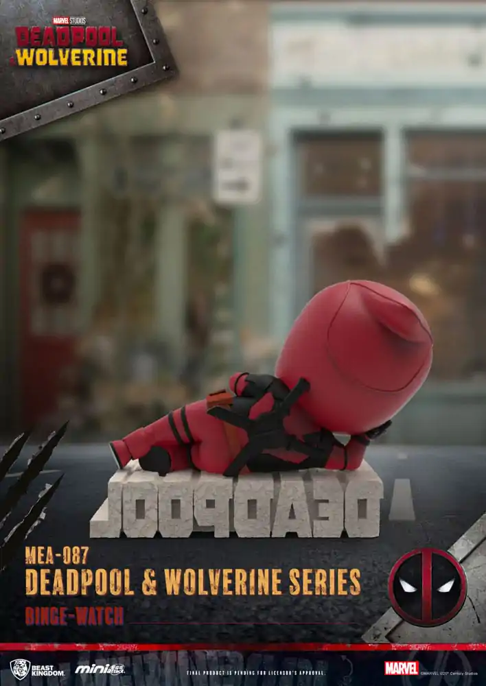 Deadpool 3 Deadpool & Wolverine Series Mini Egg Attack figura csomag 8 cm termékfotó