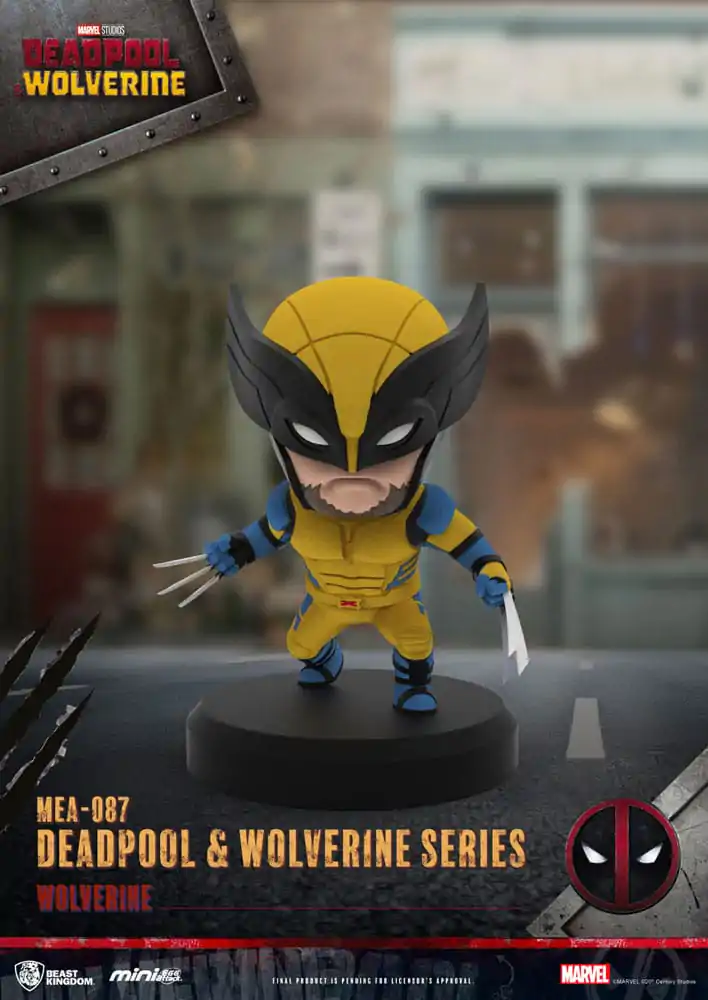 Deadpool 3 Deadpool & Wolverine Series Mini Egg Attack figura csomag 8 cm termékfotó