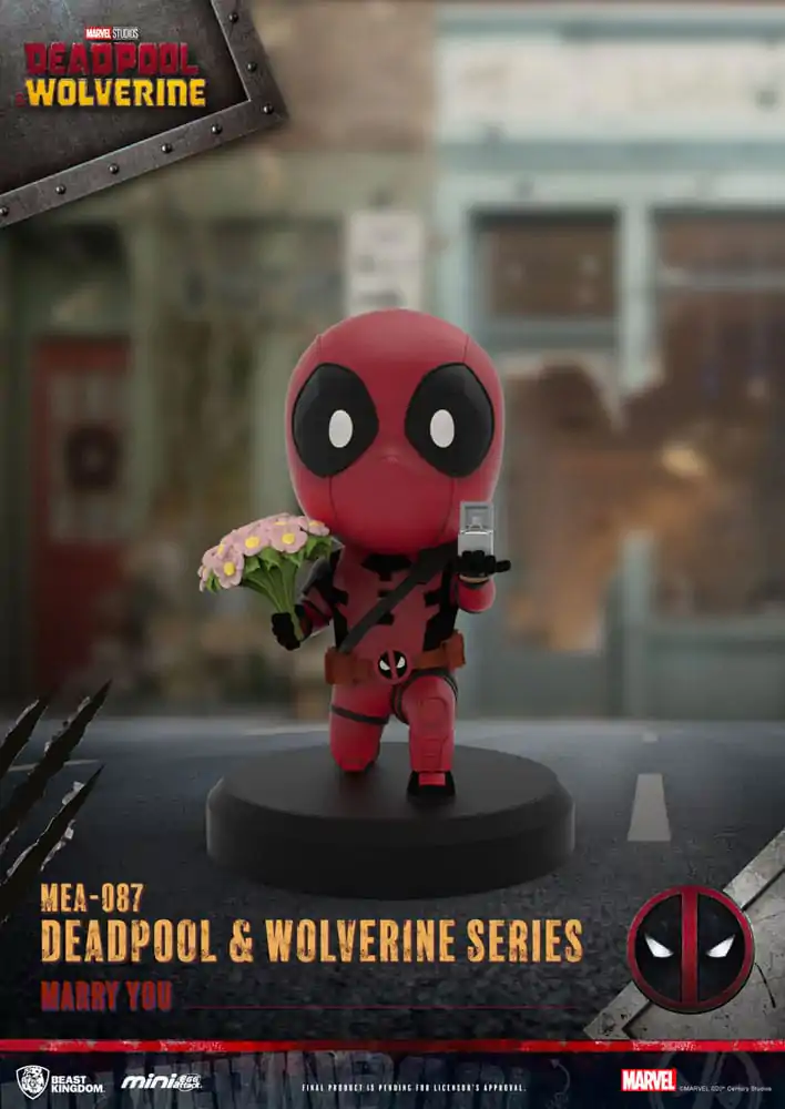 Deadpool 3 Deadpool & Wolverine Series Mini Egg Attack figura csomag 8 cm termékfotó