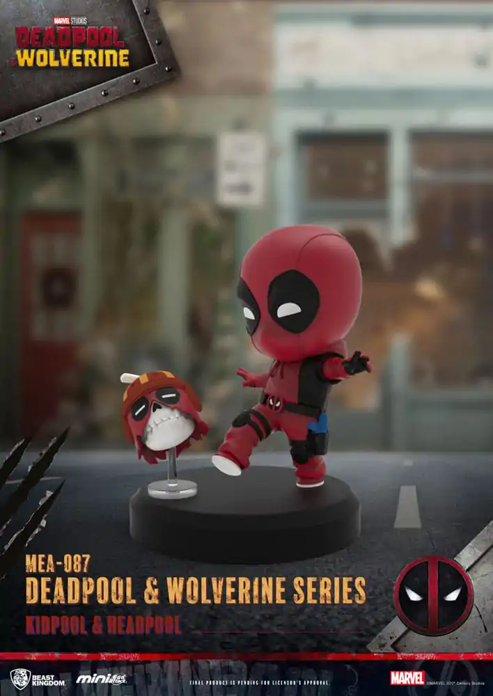 Deadpool 3 Deadpool & Wolverine Series Mini Egg Attack figura csomag 8 cm termékfotó