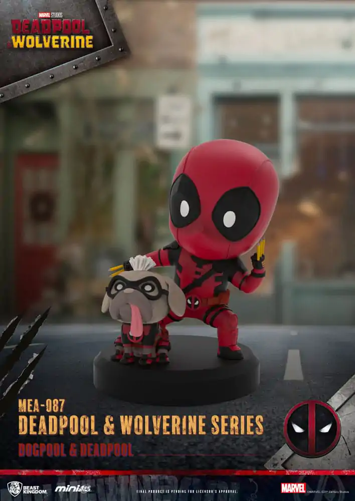 Deadpool 3 Deadpool & Wolverine Series Mini Egg Attack figura csomag 8 cm termékfotó