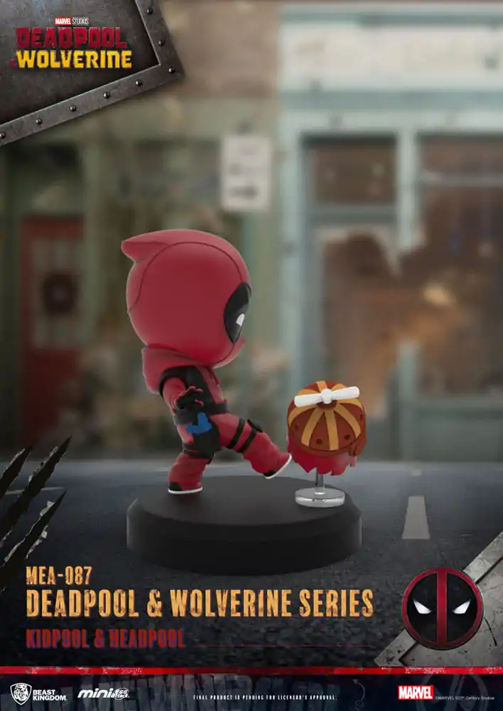 Deadpool 3 Deadpool & Wolverine Series Mini Egg Attack figura csomag 8 cm termékfotó