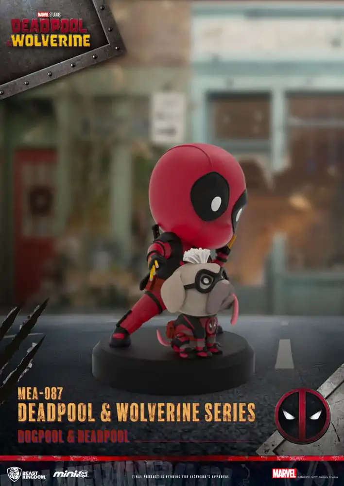 Deadpool 3 Deadpool & Wolverine Series Mini Egg Attack figura csomag 8 cm termékfotó