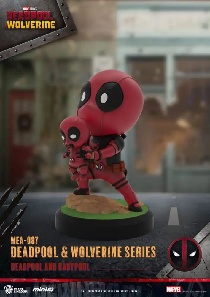 Deadpool 3 Deadpool & Wolverine Series Mini Egg Attack figura csomag 8 cm termékfotó