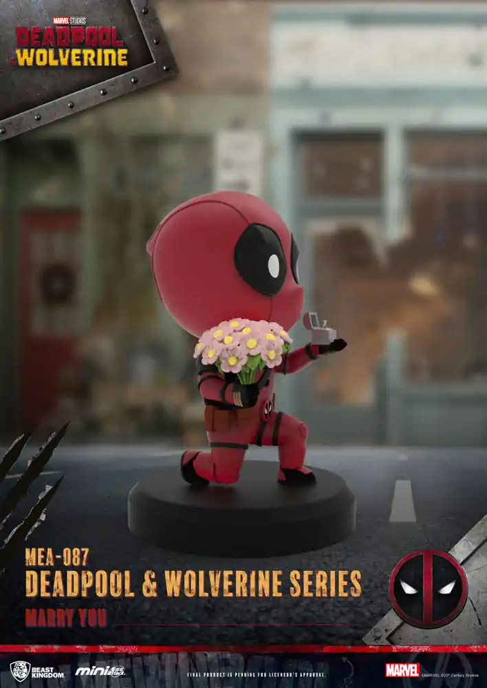 Deadpool 3 Deadpool & Wolverine Series Mini Egg Attack figura csomag 8 cm termékfotó