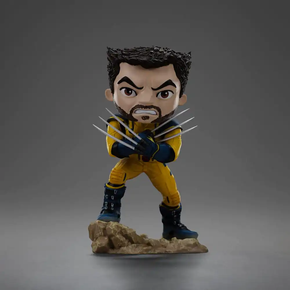 Deadpool &amp; Wolverine Mini Co. Deadpool and Wolverine Unmasked PVC figura csomag 14 cm termékfotó