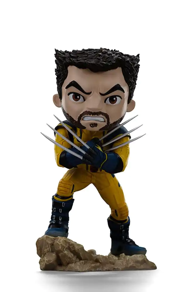Deadpool &amp; Wolverine Mini Co. Deadpool and Wolverine Unmasked PVC figura csomag 14 cm termékfotó