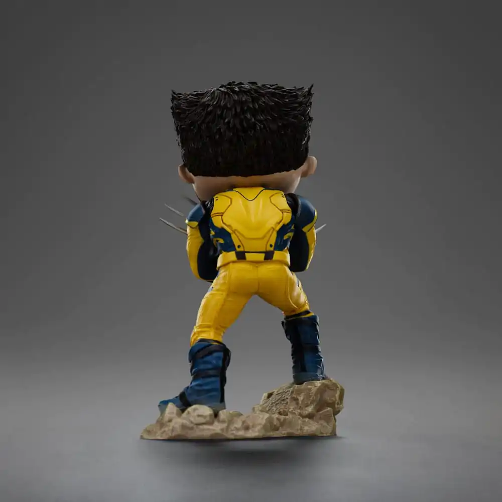 Deadpool &amp; Wolverine Mini Co. Wolverine Unmasked PVC figura 14 cm termékfotó