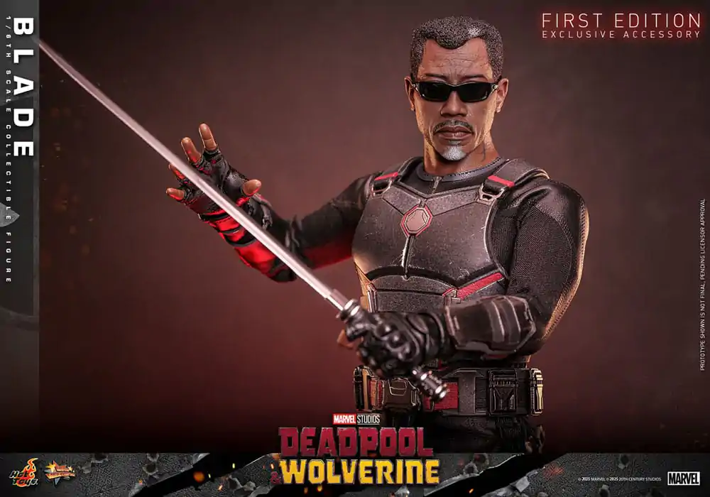 Deadpool & Wolverine Movie Masterpiece 1/6 Blade akciófigura 30 cm termékfotó