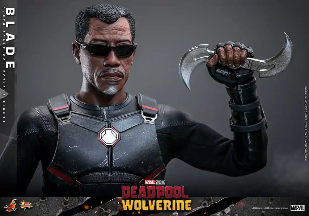 Deadpool & Wolverine Movie Masterpiece 1/6 Blade akciófigura 30 cm termékfotó