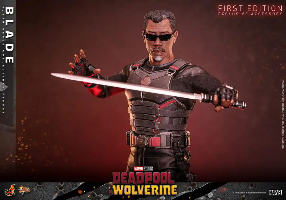 Deadpool & Wolverine Movie Masterpiece 1/6 Blade akciófigura 30 cm termékfotó