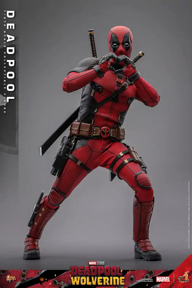 Deadpool & Wolverine Movie Masterpiece 1/6 Deadpool akciófigura 31 cm termékfotó