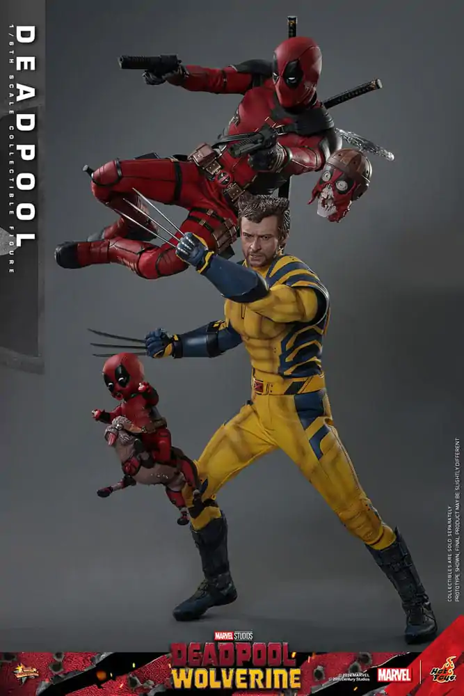 Deadpool & Wolverine Movie Masterpiece 1/6 Deadpool akciófigura 31 cm termékfotó