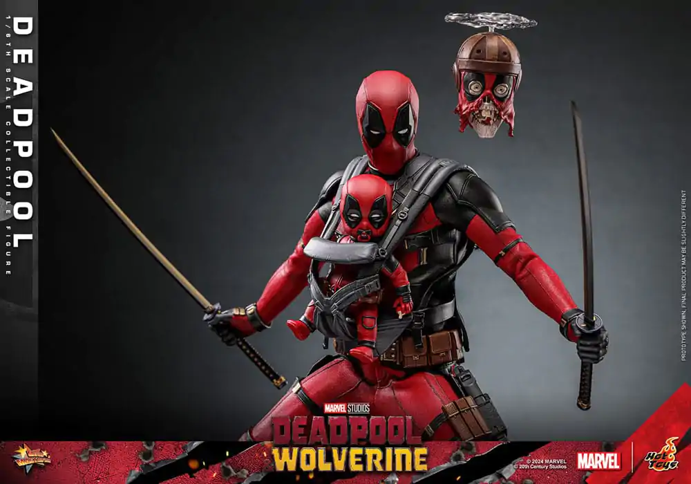 Deadpool & Wolverine Movie Masterpiece 1/6 Deadpool akciófigura 31 cm termékfotó