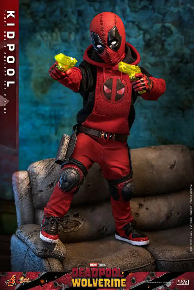 Deadpool & Wolverine Movie Masterpiece 1/6 Kidpool akciófigura 22 cm termékfotó