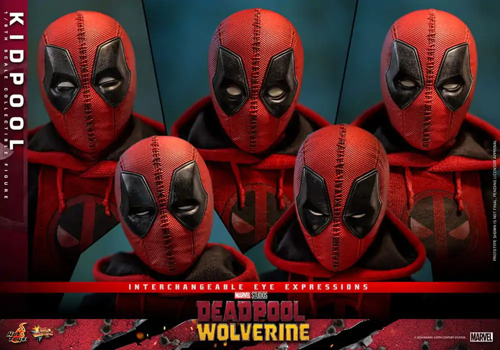 Deadpool & Wolverine Movie Masterpiece 1/6 Kidpool akciófigura 22 cm termékfotó