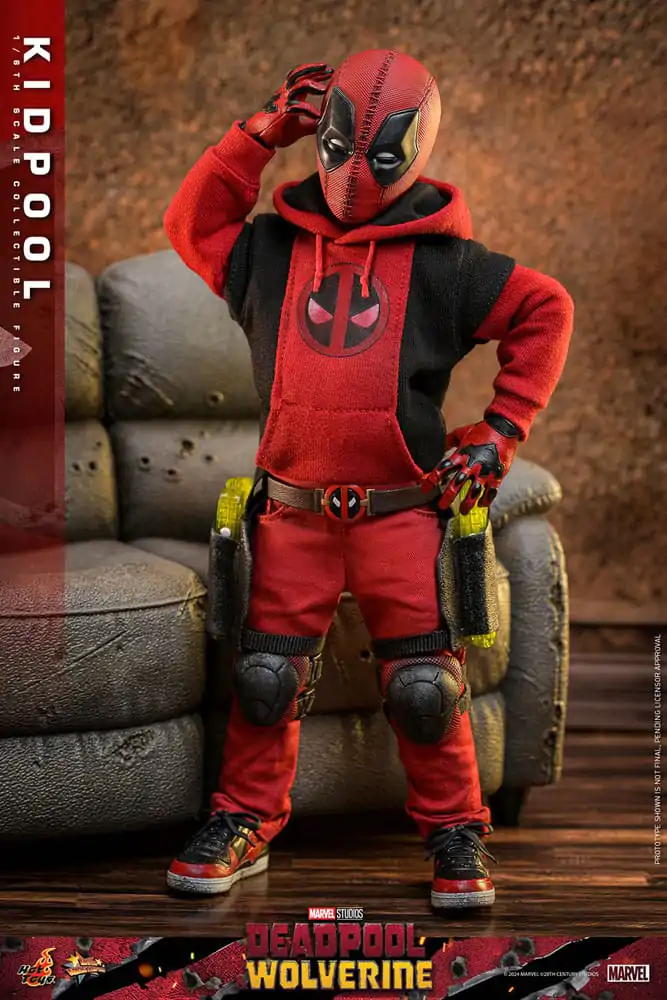 Deadpool & Wolverine Movie Masterpiece 1/6 Kidpool akciófigura 22 cm termékfotó