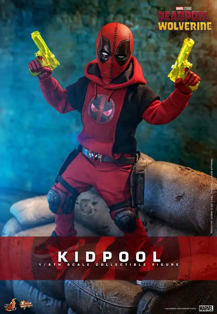 Deadpool & Wolverine Movie Masterpiece 1/6 Kidpool akciófigura 22 cm termékfotó