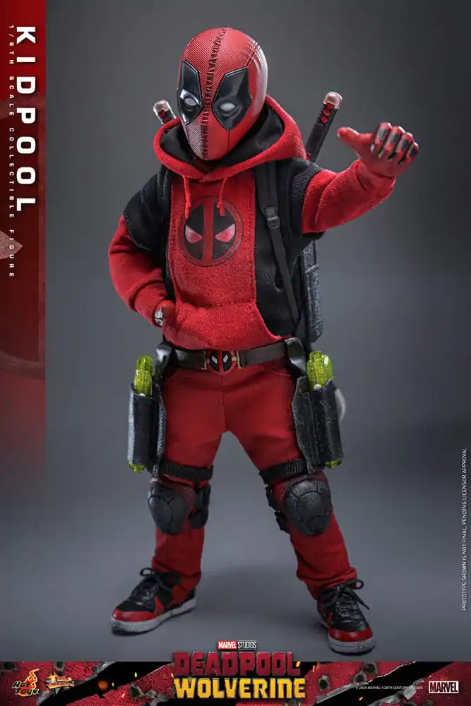 Deadpool & Wolverine Movie Masterpiece 1/6 Kidpool akciófigura 22 cm termékfotó