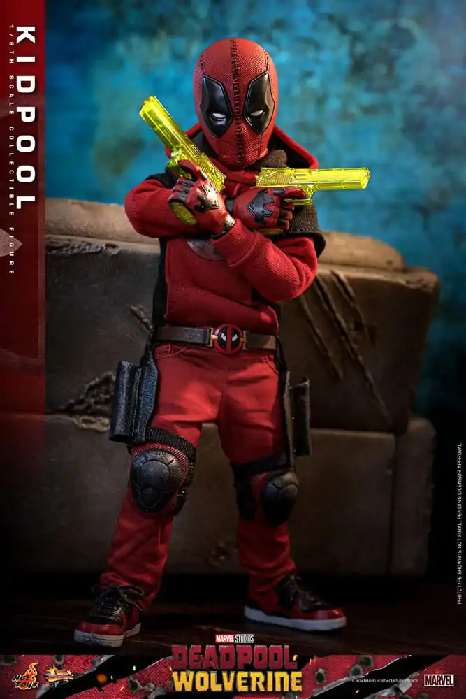 Deadpool & Wolverine Movie Masterpiece 1/6 Kidpool akciófigura 22 cm termékfotó