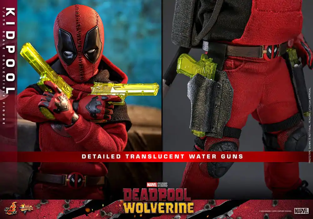 Deadpool & Wolverine Movie Masterpiece 1/6 Kidpool akciófigura 22 cm termékfotó