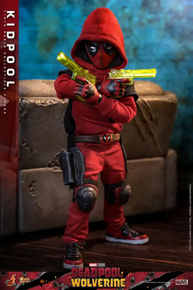 Deadpool & Wolverine Movie Masterpiece 1/6 Kidpool akciófigura 22 cm termékfotó