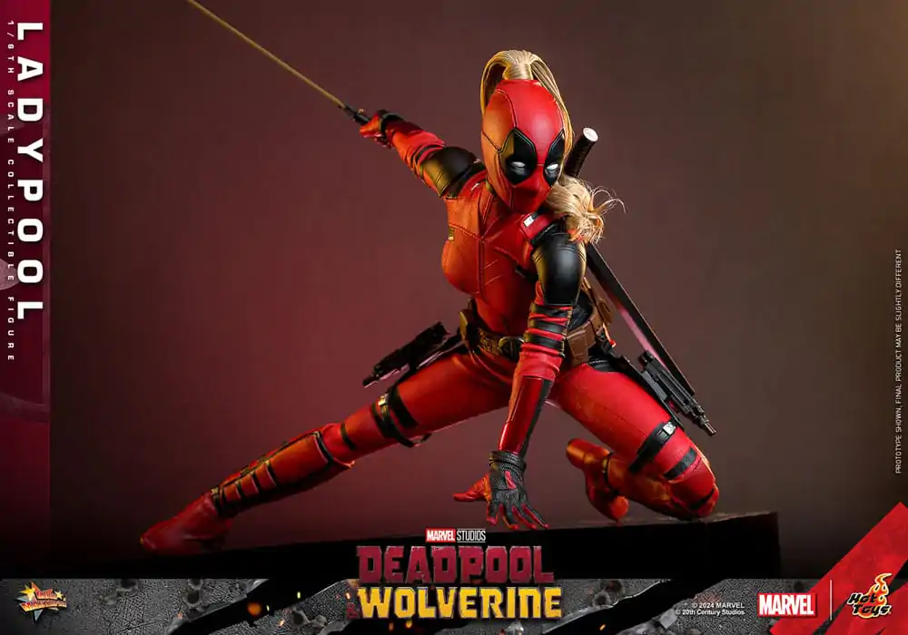 Deadpool & Wolverine Movie Masterpiece 1/6 Ladypool akciófigura 30 cm termékfotó