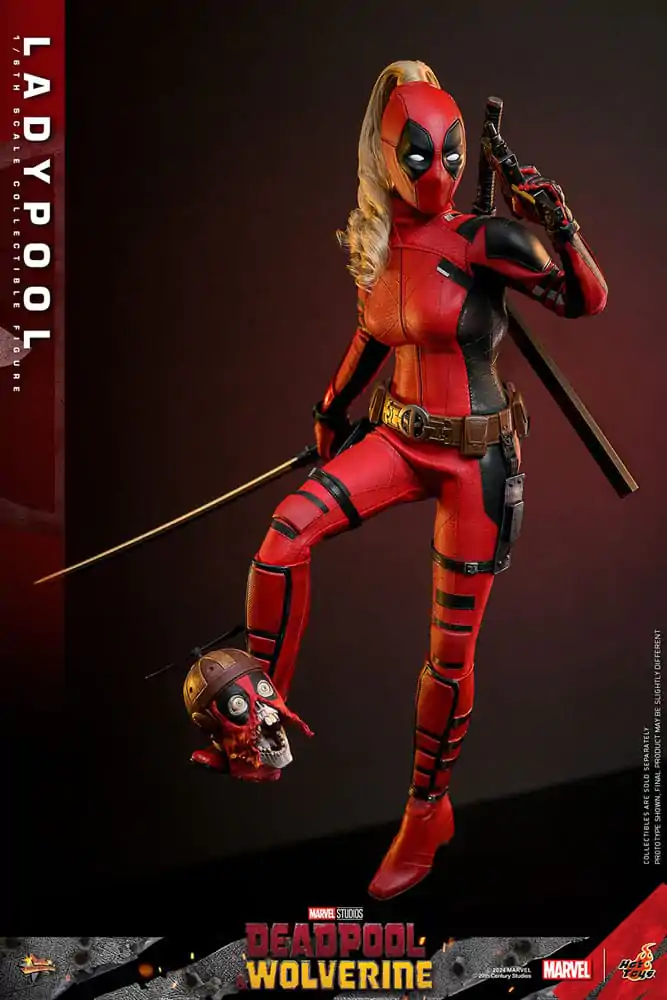 Deadpool & Wolverine Movie Masterpiece 1/6 Ladypool akciófigura 30 cm termékfotó