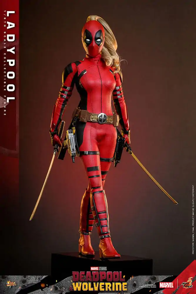 Deadpool & Wolverine Movie Masterpiece 1/6 Ladypool akciófigura 30 cm termékfotó