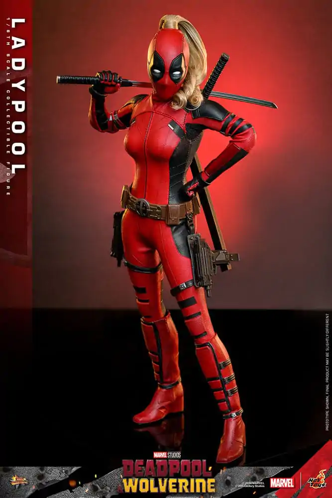 Deadpool & Wolverine Movie Masterpiece 1/6 Ladypool akciófigura 30 cm termékfotó