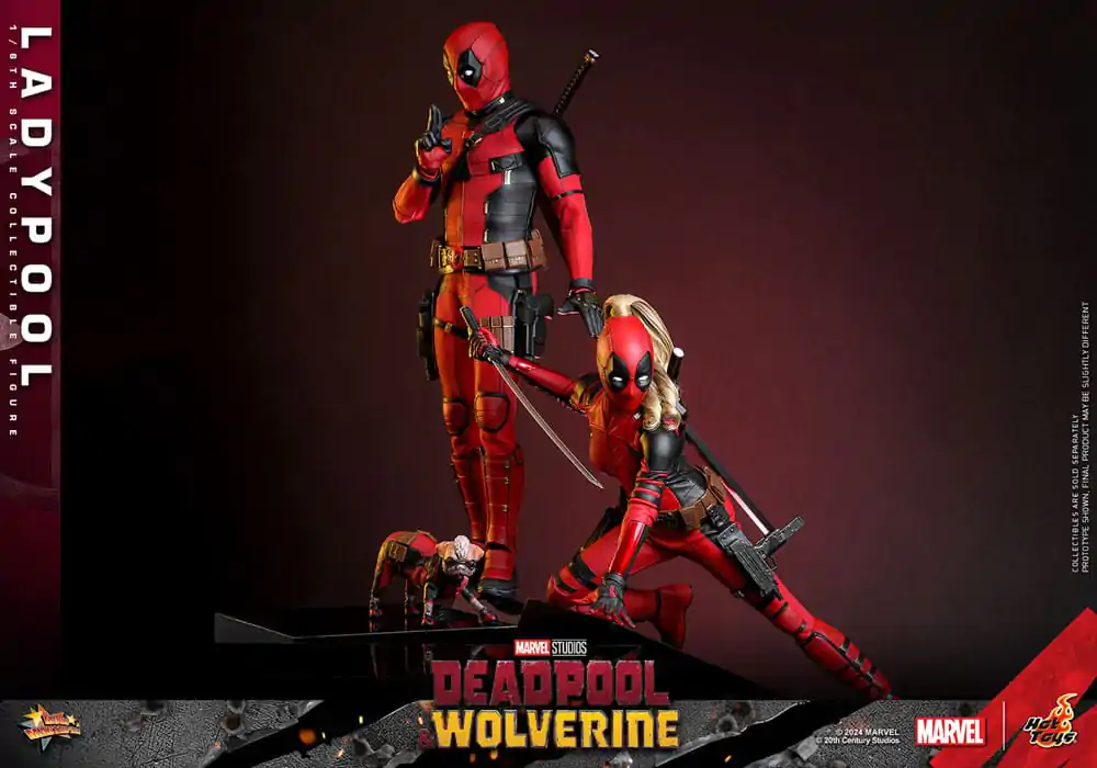 Deadpool & Wolverine Movie Masterpiece 1/6 Ladypool akciófigura 30 cm termékfotó