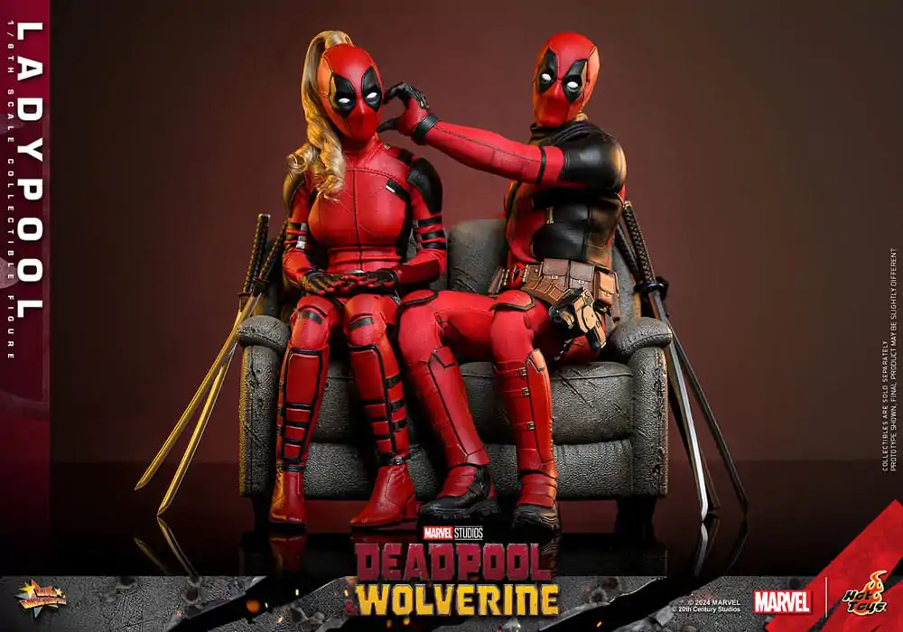 Deadpool & Wolverine Movie Masterpiece 1/6 Ladypool akciófigura 30 cm termékfotó