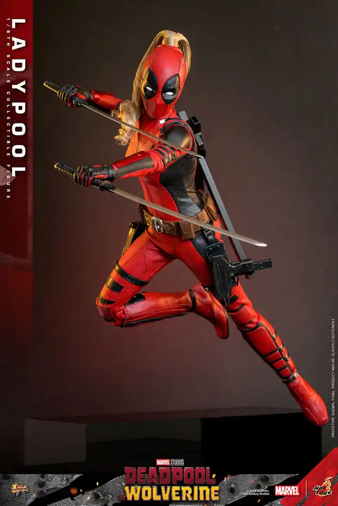 Deadpool & Wolverine Movie Masterpiece 1/6 Ladypool akciófigura 30 cm termékfotó