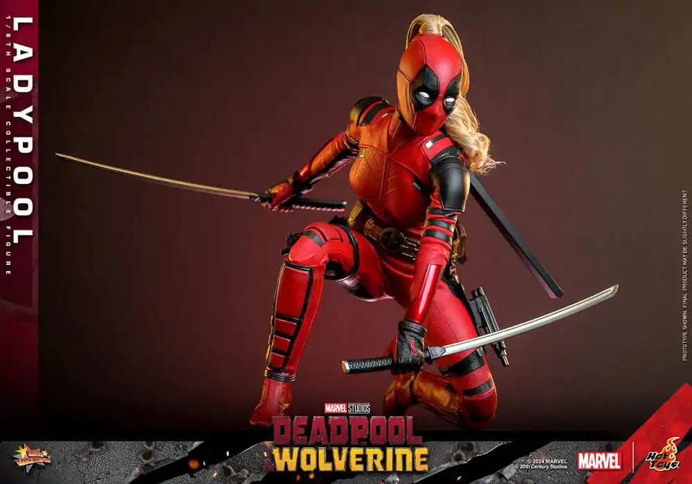 Deadpool & Wolverine Movie Masterpiece 1/6 Ladypool akciófigura 30 cm termékfotó