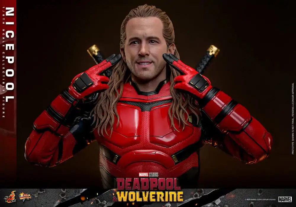 Deadpool & Wolverine Movie Masterpiece 1/6 Nicepool akciófigura 30 cm termékfotó